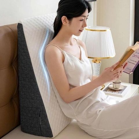 Gối Chống Trào Ngược Dạ Dày Cao Cấp Loại Lớn Kích Thước 70x60x18CM Thoải Mái Khi Đi Ngủ