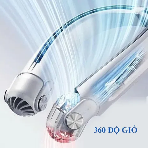 Quạt đeo cổ không cánh mini, thế hệ mới Alwgreen Japan