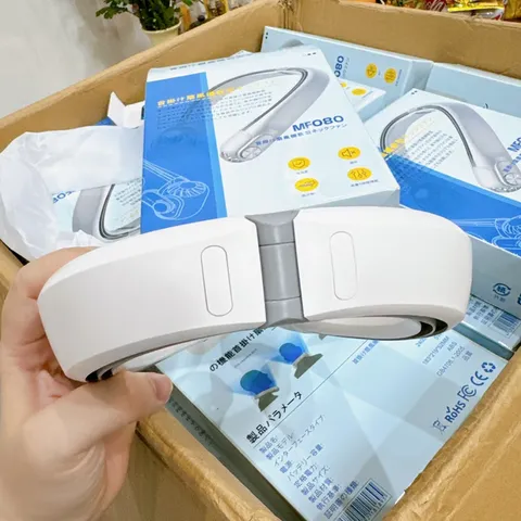 Quạt đeo cổ không cánh mini, thế hệ mới Alwgreen Japan