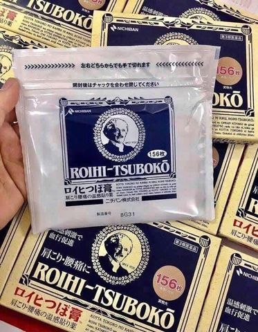 Miếng Dán Huyệt Đạo Roihi Tsuboko Nhật Bản 156 Miếng – Hỗ Trợ Giảm Đau Nhức Hiệu Quả