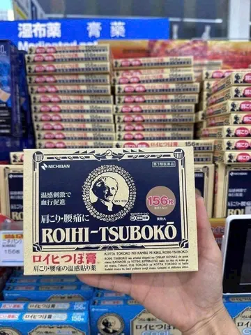 Miếng Dán Huyệt Đạo Roihi Tsuboko Nhật Bản 156 Miếng – Hỗ Trợ Giảm Đau Nhức Hiệu Quả