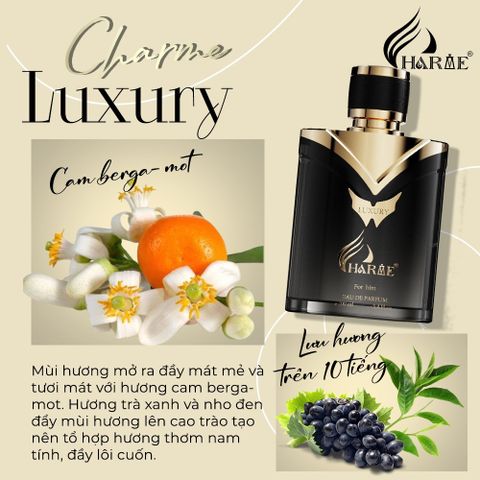 Nước hoa nam Charme Luxury - New