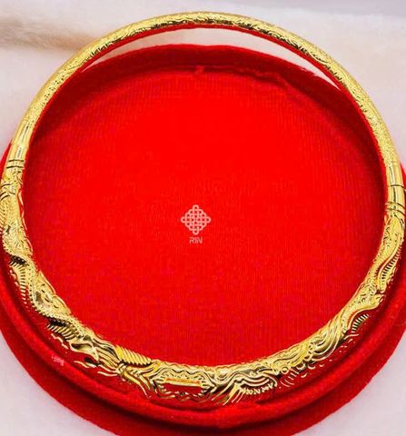 Vòng cổ cô dâu, Kiềng cưới mạ vàng 24k 