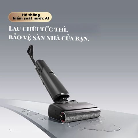 Máy hút bụi & lau sàn X!a0 mI Deerma MOVA X40 Plus, nước nóng 90 độ, tự sấy giẻ lau