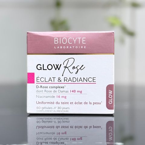 Viên Uống Dưỡng Sáng Da Biocyte GlowRose 60 Viên – Căng Mịn, Hồng Hào, Rạng Rỡ Tự Nhiên