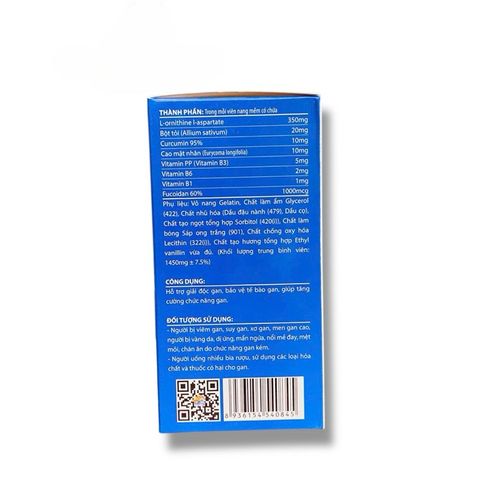 Thực phẩm Ornisun hỗ trợ giải độc gan,bảo vệ tế bào gan cho người suy gan,xơ gan(Hộp 60 viên)