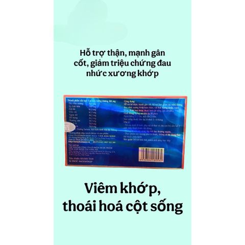 Gai Cốt Hoàng Liên Đăng hỗ trợ gân cốt,giảm thoái hoá khớp gây đau nhức(Hộp 30viên)