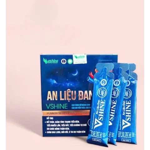 An Liệu Đan_Vshine hỗ trợ tiểu đêm,tiểu buốt,thận yếu dùng được Nam và Nữ(Hộp 30 gói)