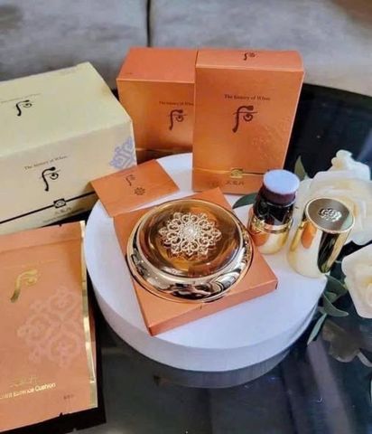 Phấn nước The Whoo Cushion tone 21 – tạo nền mịn, sáng da
