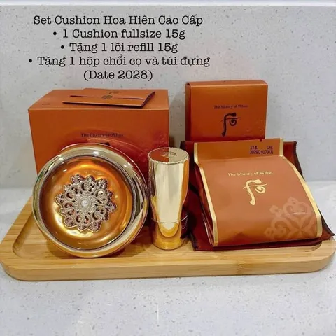 Phấn nước The Whoo Cushion tone 21 – tạo nền mịn, sáng da