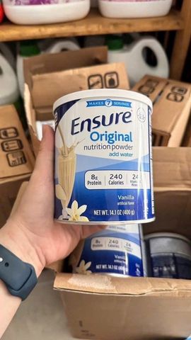 Sữa bột Ensure Mỹ 400g bổ sung dinh dưỡng