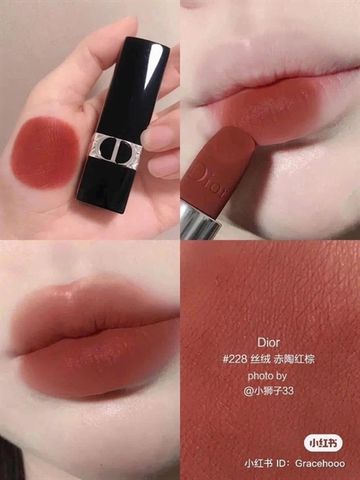 (Hàng công ty) Son môi Dior Rouge 228 màu thời trang