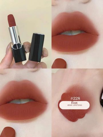(Hàng công ty) Son môi Dior Rouge 228 màu thời trang