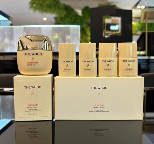 Set chống nắng The Whoo Sunquid 5 món bảo vệ da