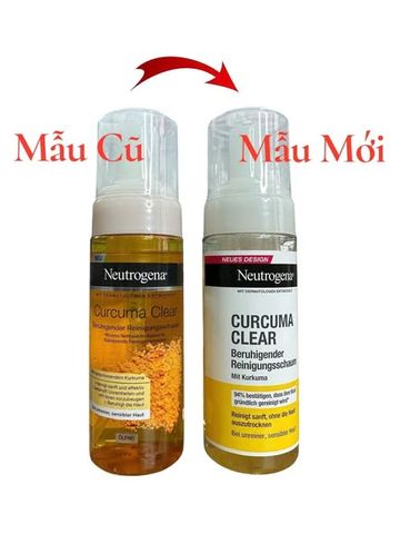 Sữa rửa mặt Neutrogena Curcuma 150ml dịu nhẹ