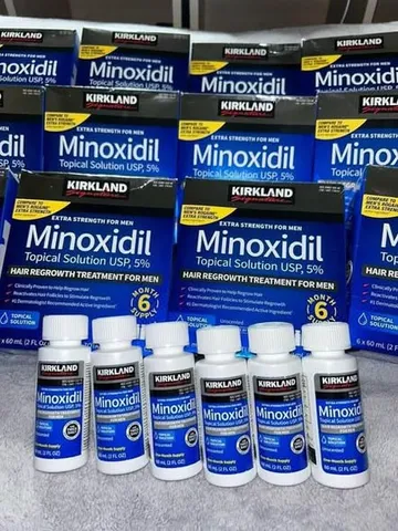 Dung dịch Kirkland Minoxidil 5% 6 ống hỗ trợ tóc