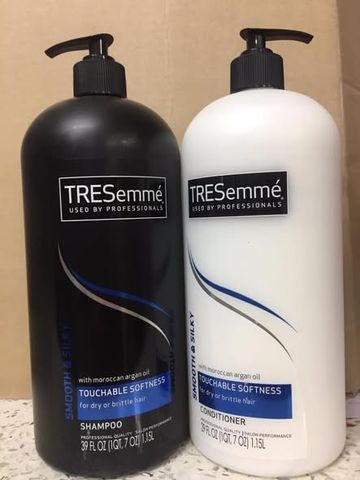 Cặp Dầu Gội Xả TRESemmé Smooth & Silky 1150mlx2 – tóc mềm mượt