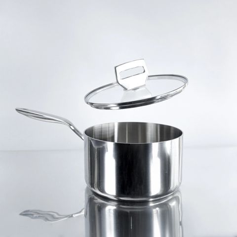 (Phiên Bản 2026) Quánh Yeon Inox 316 Cao Cấp Haatz HYP318 Size 18cm - An Toàn Cho Sức Khỏe, Bảo Hành 5 Năm, Dùng Cho Bếp Từ và Gas