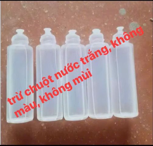 combo 5 lọ màu + 5 trắng to trộn mồi trừ chuột + 1 gói rắc kiến, gián