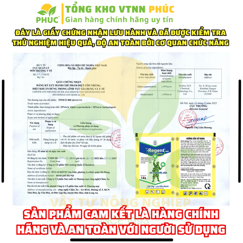 [SIÊU HIỆU QUẢ] COMBO 10 gói REGENT (gói 1.6g) DATE MỚI NHẤT, Chế phẩm diệt côn trùng đa năng diệt sạch Kiến, Gián, Muỗi, Bọ Chét, Mạt Gà, Mối, Rầy, Rệp, Bọ Trĩ, Sâu Kháng
