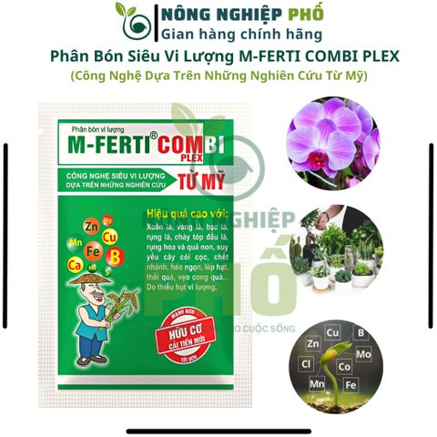 Phân Bón SIÊU VI LƯỢNG COMBI Công Nghệ Mỹ Multiagro - Hữu Cơ CẢI TIẾN MỚI Tốt Hơn, Mạnh Hơn, Cung Cấp Dinh Dưỡng Cho Cây