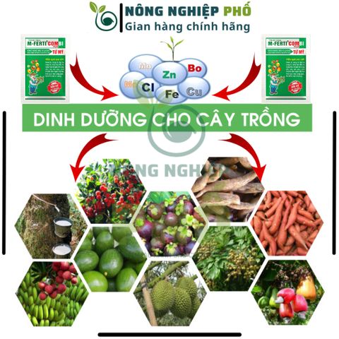 Phân Bón SIÊU VI LƯỢNG COMBI Công Nghệ Mỹ Multiagro - Hữu Cơ CẢI TIẾN MỚI Tốt Hơn, Mạnh Hơn, Cung Cấp Dinh Dưỡng Cho Cây