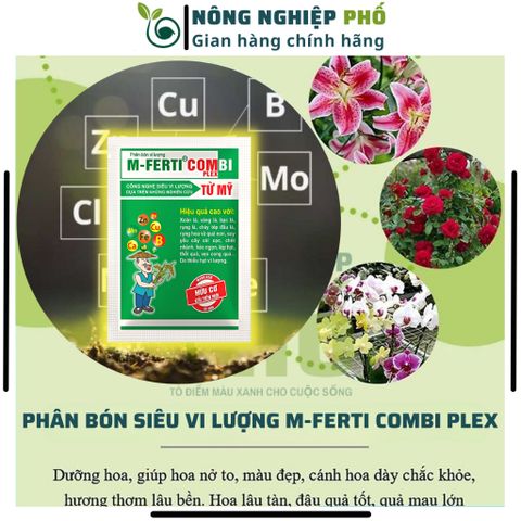 Phân Bón SIÊU VI LƯỢNG COMBI Công Nghệ Mỹ Multiagro - Hữu Cơ CẢI TIẾN MỚI Tốt Hơn, Mạnh Hơn, Cung Cấp Dinh Dưỡng Cho Cây