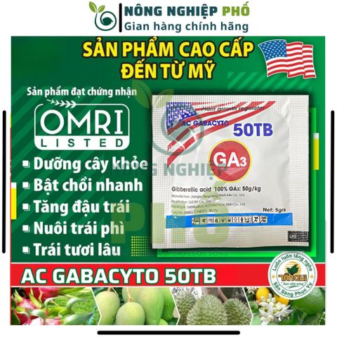 Phân bón lá dạng viên sủi GA3 Multiagro của Mỹ giúp thúc đẩy ra đọt, bông lớn, trái to-Viên sủi ga3 điều hòa sinh trưởng