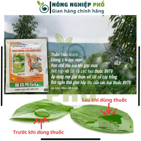Chất Bám Dính, Tăng Hiệu Quả Thuốc BVTV Multiagro NGƯ ÔNG ĐẮC LỢI 5ml - Thẩm Thấu, Lưu Dẫn Mạnh, Giảm Bốc Hơi, Rửa Trôi