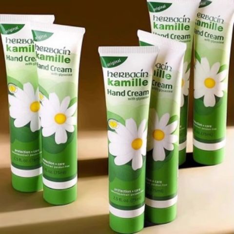 [Bill Đức] Kem dưỡng da tay Herbacin Wuta Kamille 75ml