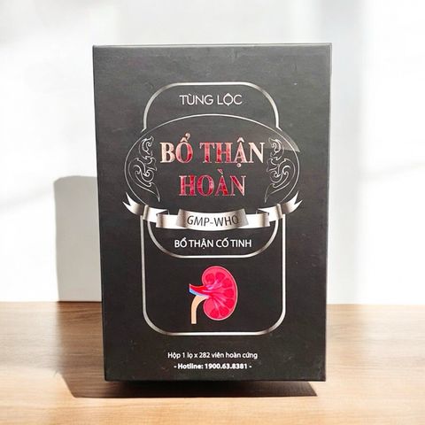 Bổ Thận Hoàn_ Tùng Lộc hỗ trợ sức khoẻ nam giới ,thận suy,đau lưng,cơ thể mệt mỏi(Chai 282 viên)