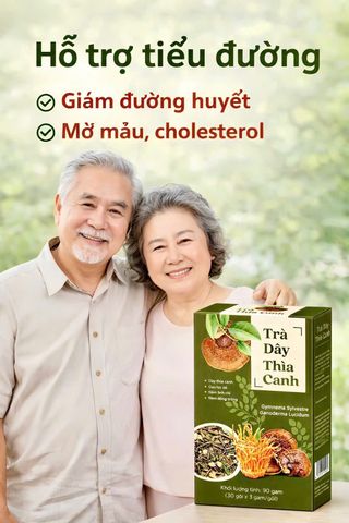 ( MUA 2 TẶNG 1) Trà Sâm Dây Thìa Canh Mộc Tâm - Sản Phẩm Hỗ Trợ Kiểm Soát Đường Huyết Cho Người Tiểu Đường Và Người Lớn Tuổi