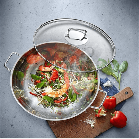 Chảo sâu lòng WMF Wok Party 28cm 645593