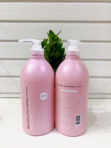 Dầu Gội Dưỡng & Phục Hồi Tóc Salon Link 1000ml (Màu Hồng) – Mềm Mượt, Giảm Khô Xơ