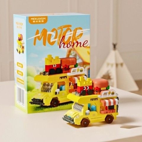 Đồ Chơi Lắp Ráp Cửa Hàng Tiện Lợi Mini DIY – Đồ Chơi Xếp Hình Nhà Cửa Hàng Cho Bé 6+