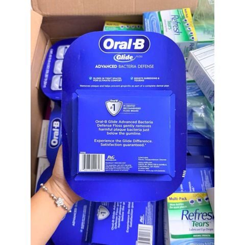 Bản Mỹ - Chỉ Nha Khoa Oral-B Glide Sợi Chỉ Micro-Textured- Mẫu Mới Khác Biệt Hoàn Toàn