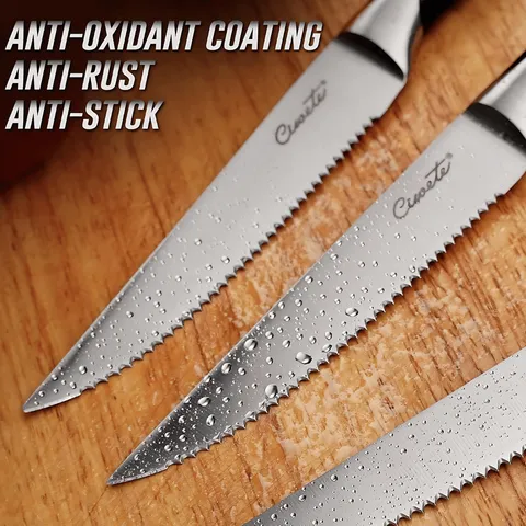 Bộ dao cắt steak 6 món cao cấp Ciwete