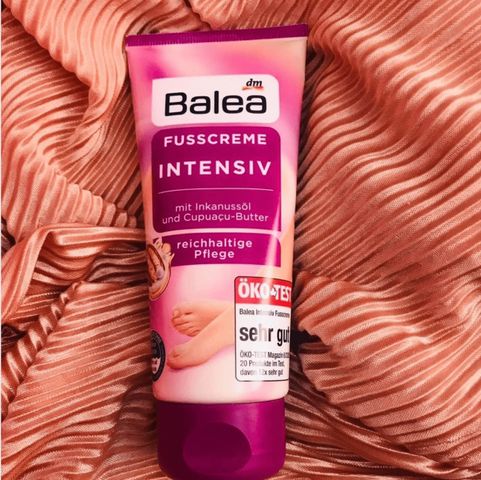 Kem chân Balea Intensiv Fußcreme - Chăm Sóc Toàn Diện Cho Đôi Chân, 100 ml