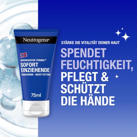 Kem dưỡng da tay Neutrogena Sofort cấp ẩm chuyên sâu, 75ml, chính hãng