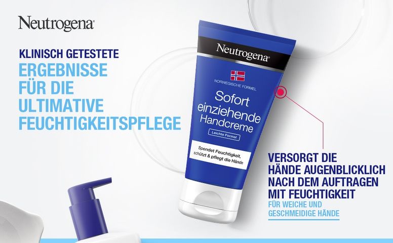 Kem dưỡng da tay Neutrogena Sofort cấp ẩm chuyên sâu, 75ml, chính hãng