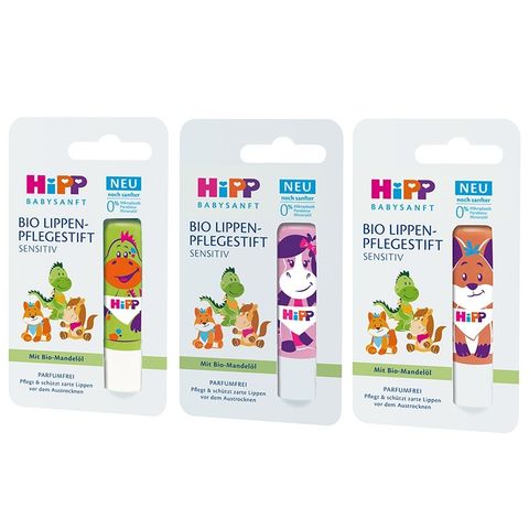 [Bill Đức] Son dưỡng môi hữu cơ siêu nhạy cảm Hipp cho bé từ 1 tuổi, 4,8 g