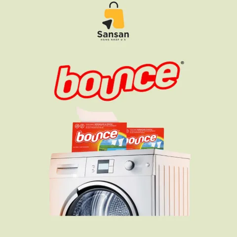 Giấy thơm quần áo Bounce Sheets Outdoor Fresh 400 tờ - Nội địa Mỹ