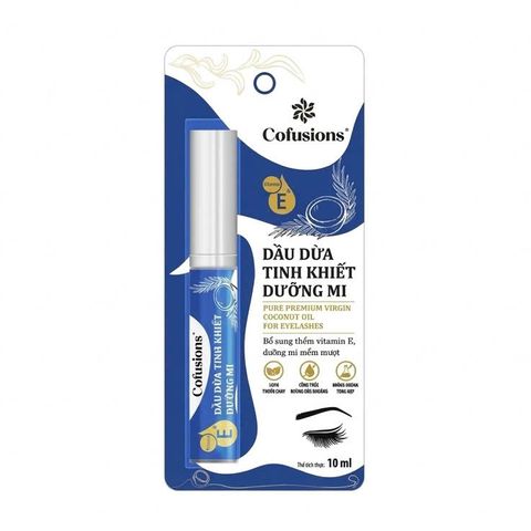 Dầu dừa Tinh Khiết Cofusions dưỡng mi 10ml chính hãng