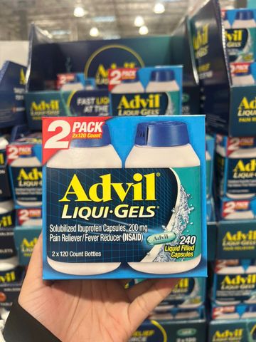 Advil 240v hàng Mỹ chính hãng