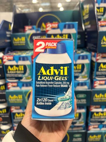 Advil 240v hàng Mỹ chính hãng