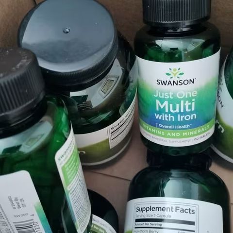 Vitamin Tổng Hợp Dành Cho Người Ăn Chay Swanson, Just One Multi with Iron - , 130 Viên
