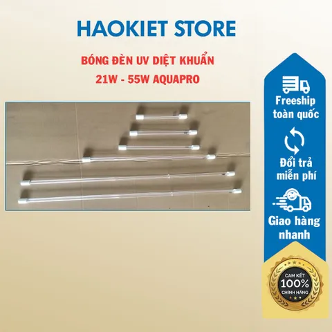Bóng đèn UV diệt khuẩn 21W - 29W Aquapro 4 chấu