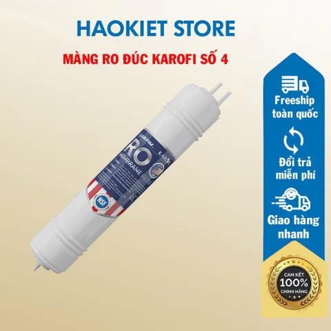 Màng Ro đúc liền nguyên khối Karofi - Lõi lọc Ro Karofi USA. (Tăng kèm co cút)
