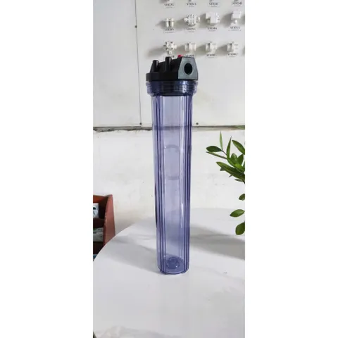 Cốc lọc thô đầu nguồn 20inh đủ bộ (Cốc trong hoặc đục)