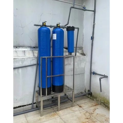 Cột lọc thô Composite 1054 full vật liệu lọc van 3 ngã